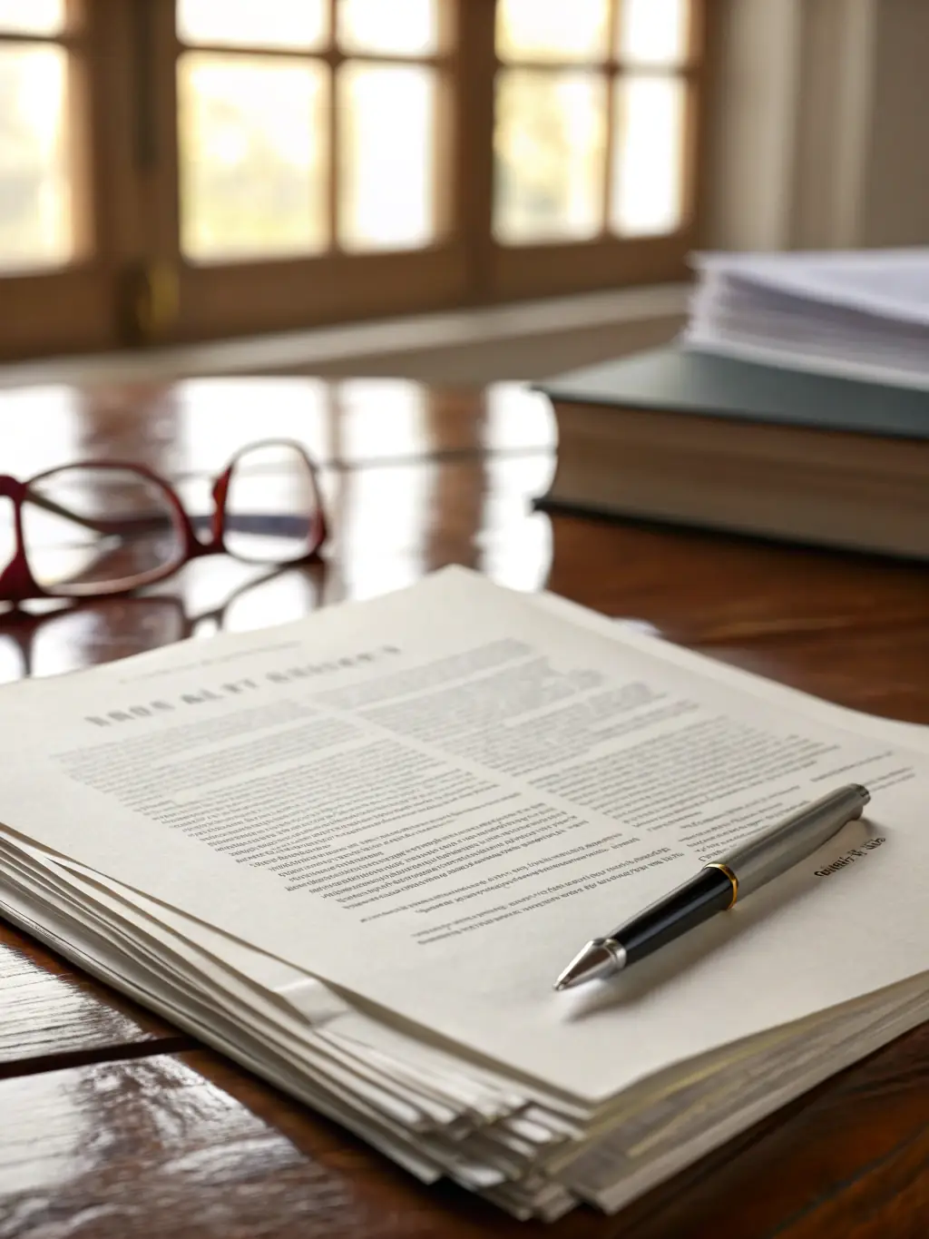 An image of legal documents and a gavel, representing Max Law Firm's regulatory compliance and licensing services. The image should convey accuracy and adherence to the law.